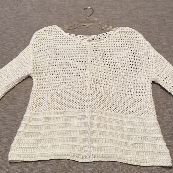 NWOT LOFT Outlet LOUNGE Crochet Top - Picture 5 of 12